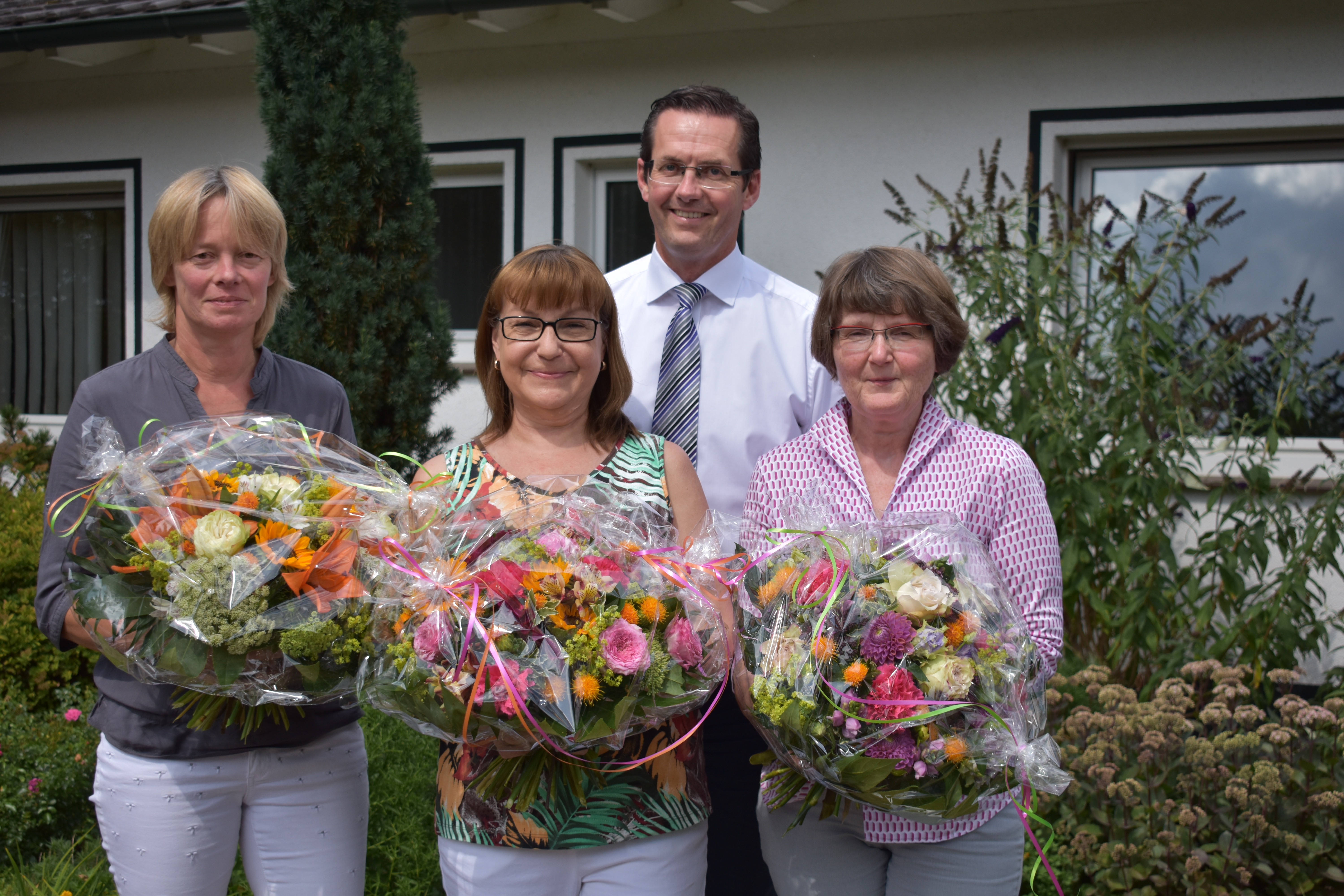 Anke List, Cordula Santelmann, Alexander Müller, Rosemarie Meyn